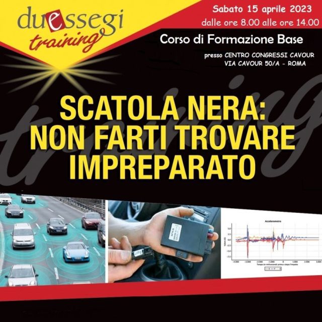 CORSO BLACK BOX 15.04.23 ROMA