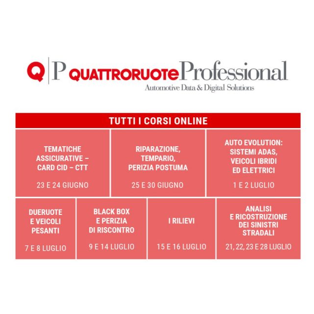 Corsi Online Quattroruote Professional